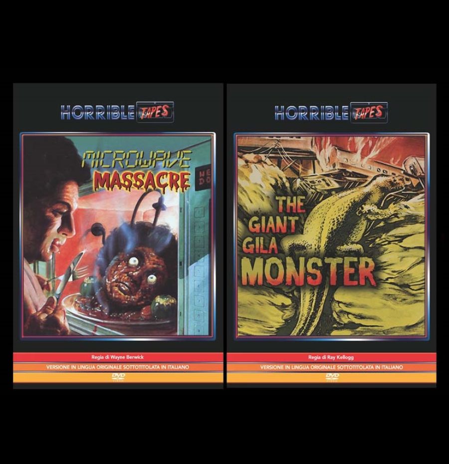 Horrible Tapes Pack: Microwave massacre + The giant gila monster
