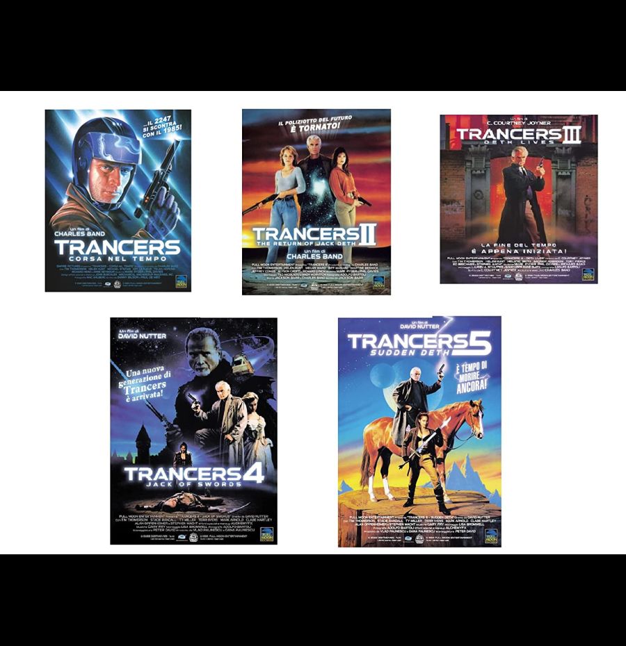 Saga completa Trancers (3 BRD + 2 DVD)