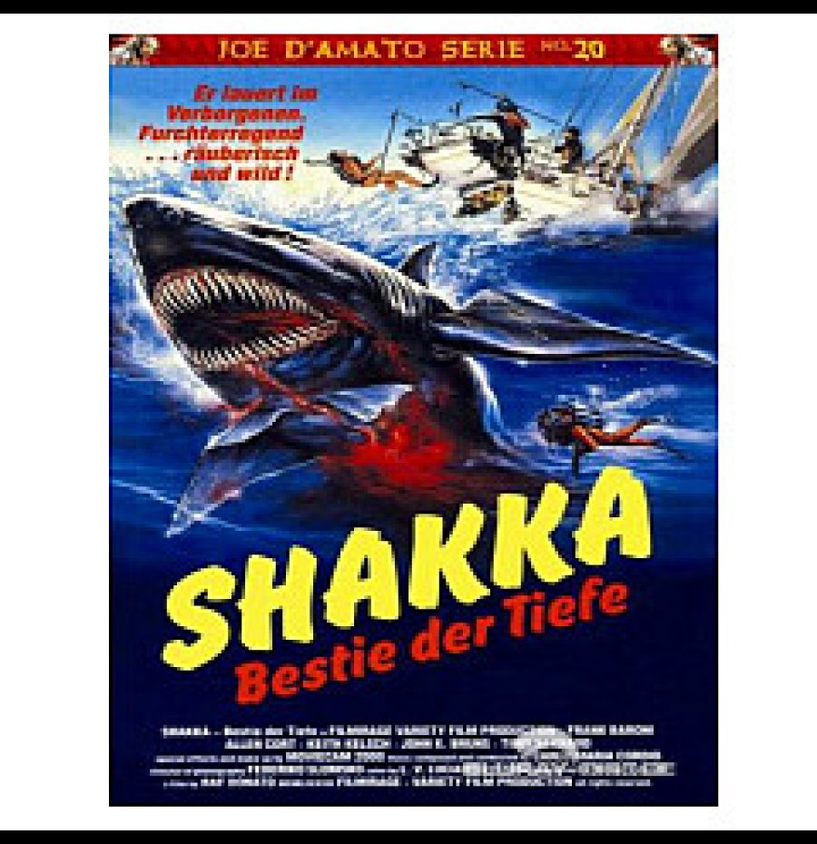 Shakka - Bestie der Tiefe (Sangue negli abissi) - Hartbox 66cp - Cover A