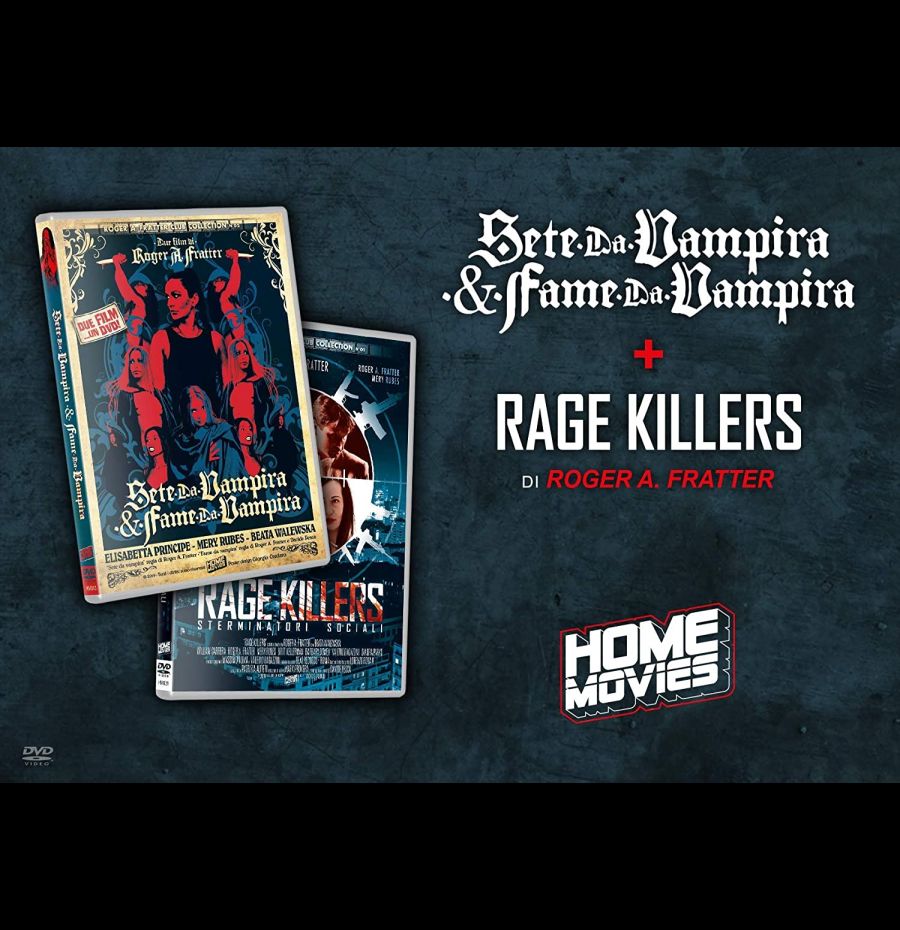 Combo Roger A. Fratter: Sete Da Vampira & Fame Da Vapira + Rage Killers (2 DVD)