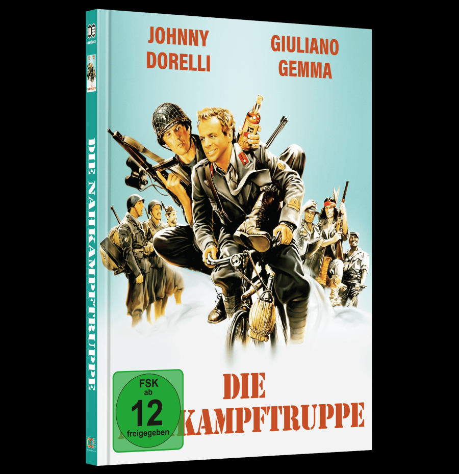 Die Nahkampftruppe (Ciao nemico) Mediabook 500cp - Cover A