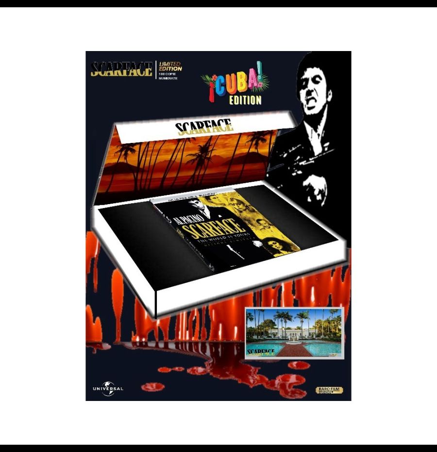 SCARFACE - Cuba Edition 4K UHD - Limited Edition - 100cp numerate