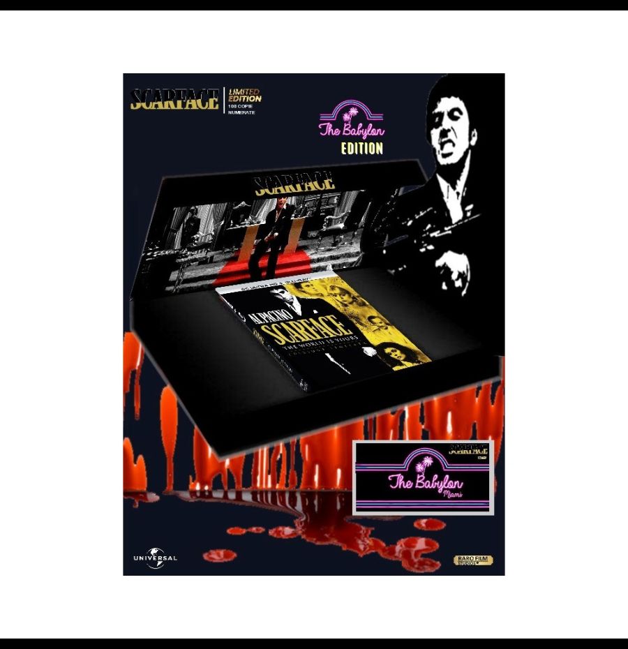 SCARFACE - Babylon Edition 4K UHD - Limited Edition - 100cp numerate