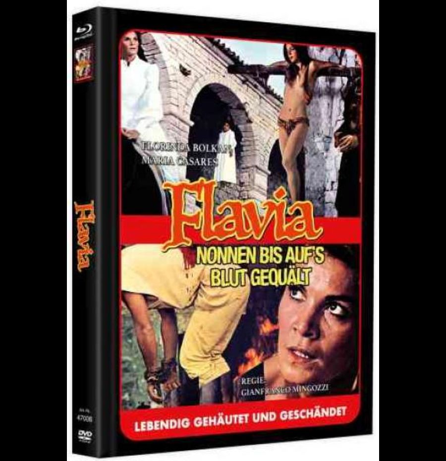 Flavia - Nonnen bis aufs Blut gequält (Flavia, la monaca musulmana) Mediabook 75cp - 4 Disc - Cover C