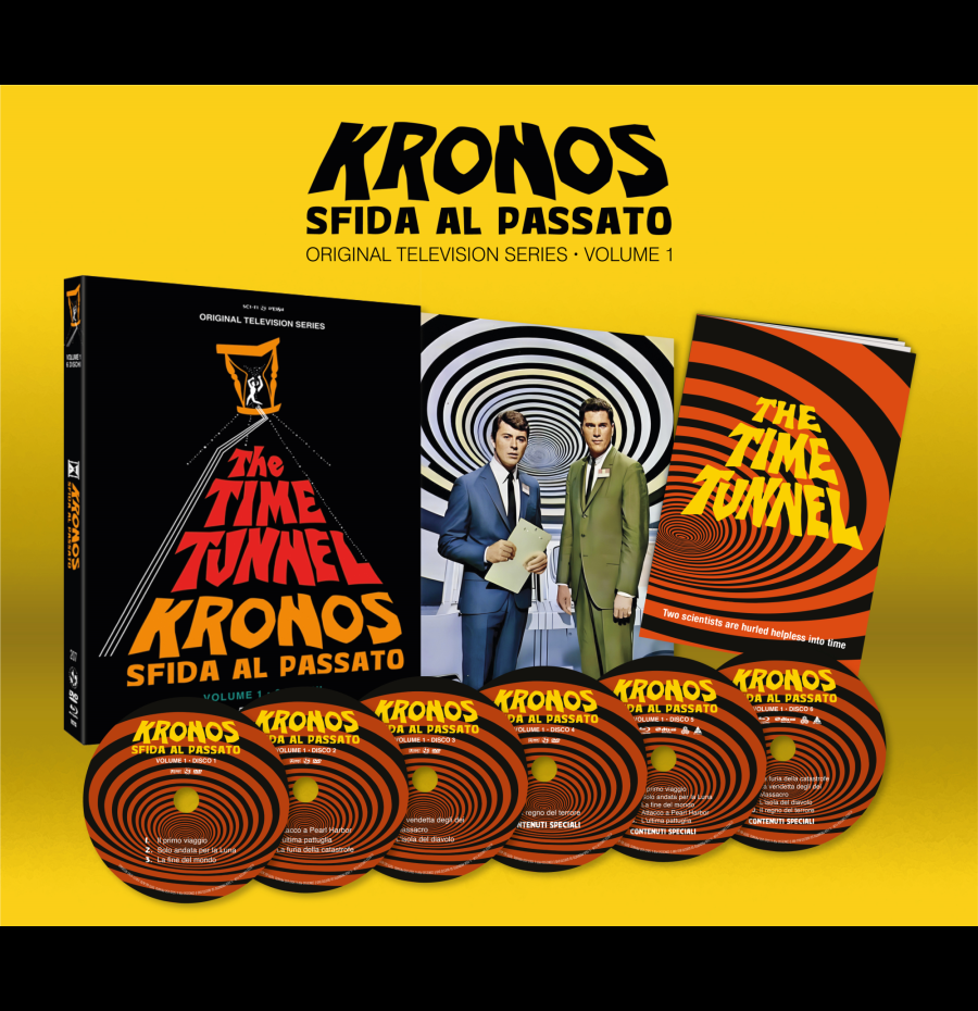 Kronos - Sfida al passato #01 (Deluxe Edition) (4 Dvd+2 Blu-Ray)