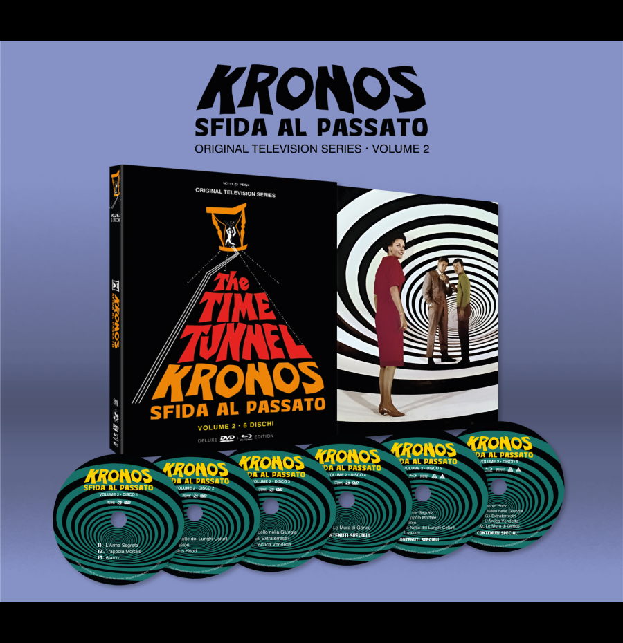 Kronos - Sfida al passato #02 (Deluxe Edition) (4 Dvd+2 Blu-Ray)
