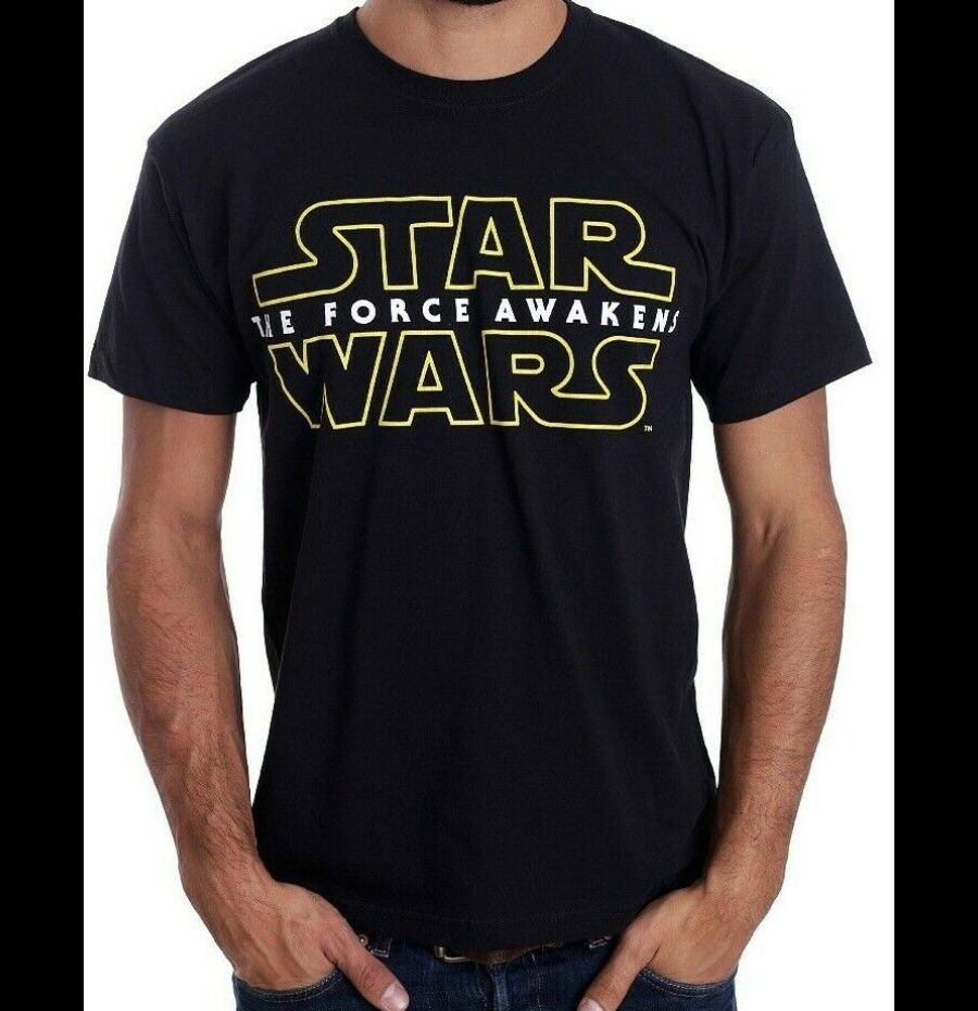 Star Wars: Force Awakens Logo -  Taglia L