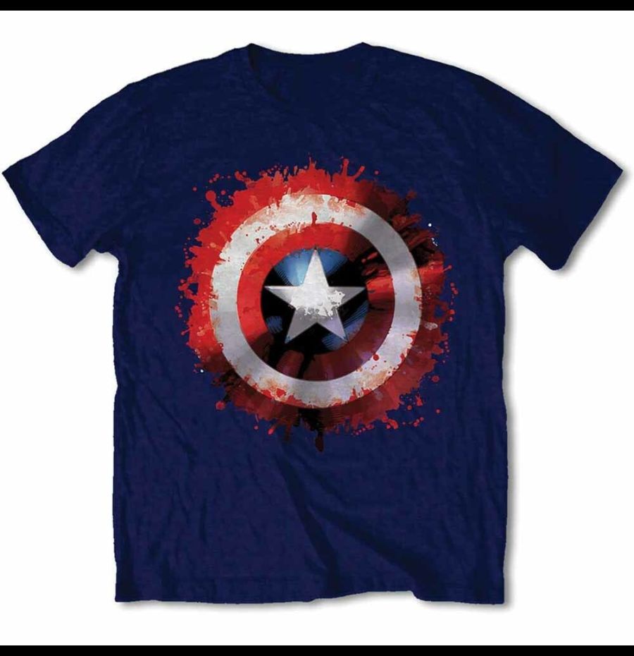 Marvel: Captain America Splat Shield - Taglia XL