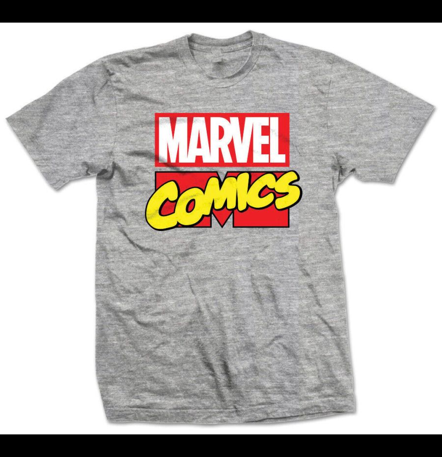 Marvel Comics Logo - Taglia L - Official Licensed Merchandise