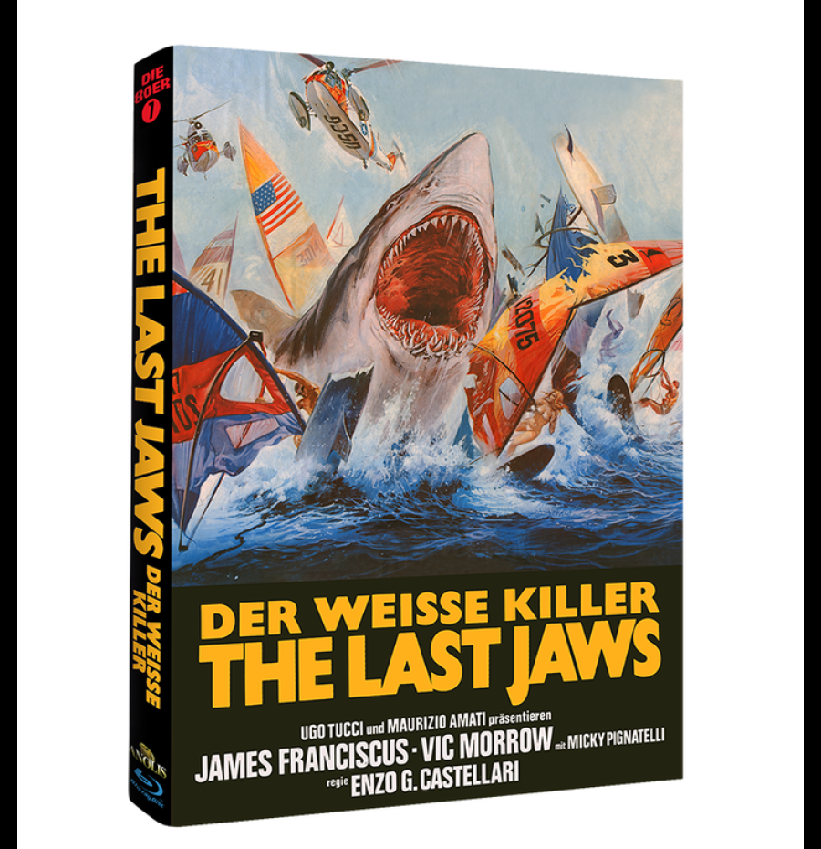 The Last Jaws - Der weisse Killer (L'ultimo squalo) Mediabook 444cp - Cover B