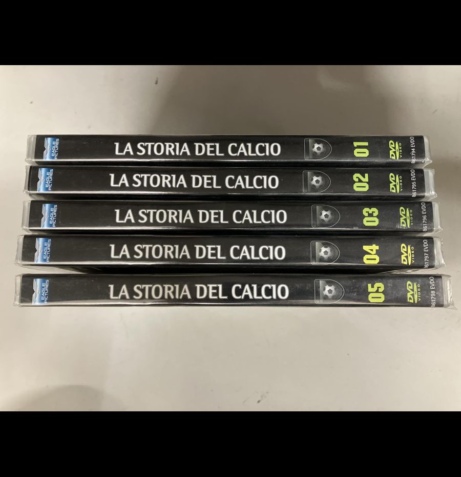 La Storia Del Calcio Volume 1+2+3+4+5 - Lotto 5 DVD