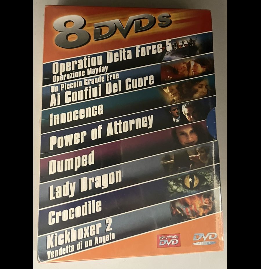 8 DVDs Box - Hollywood DVD