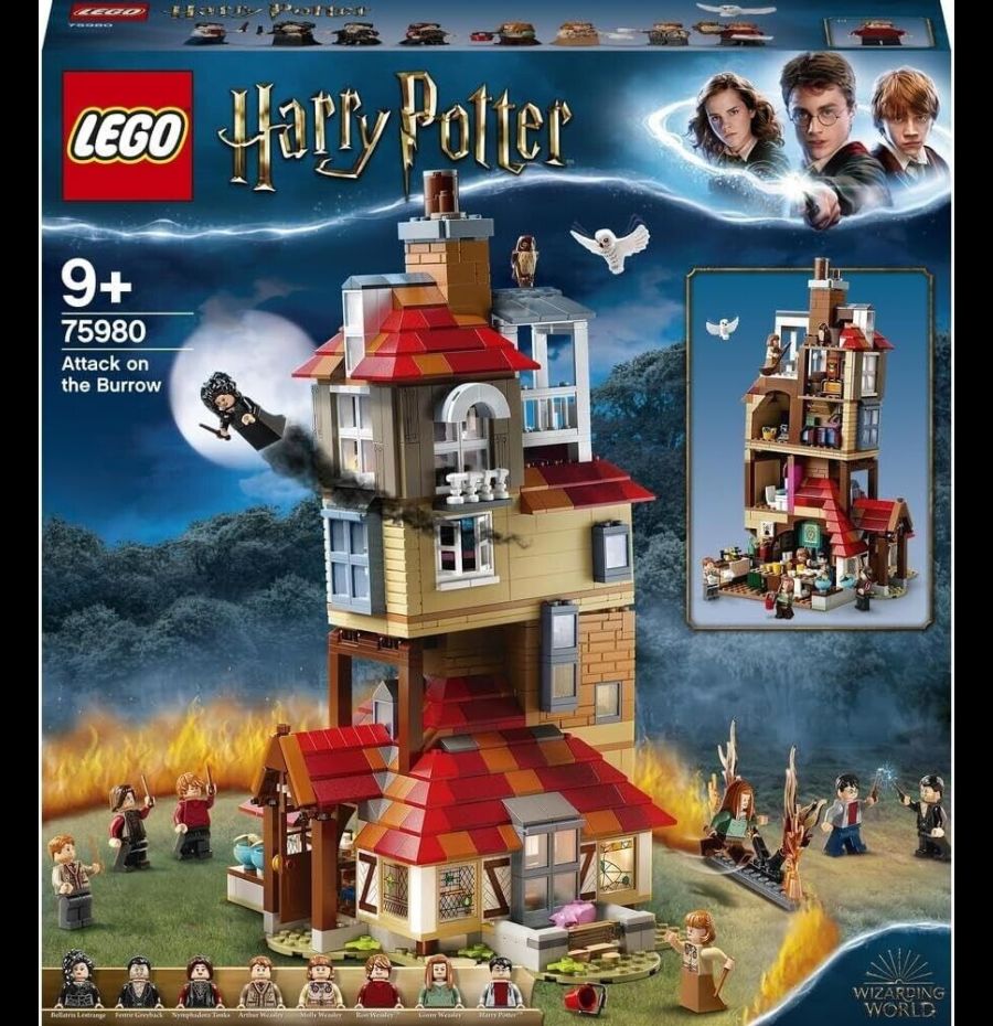 LEGO 75980 Attack on the Burrow - Harry Potter 9+