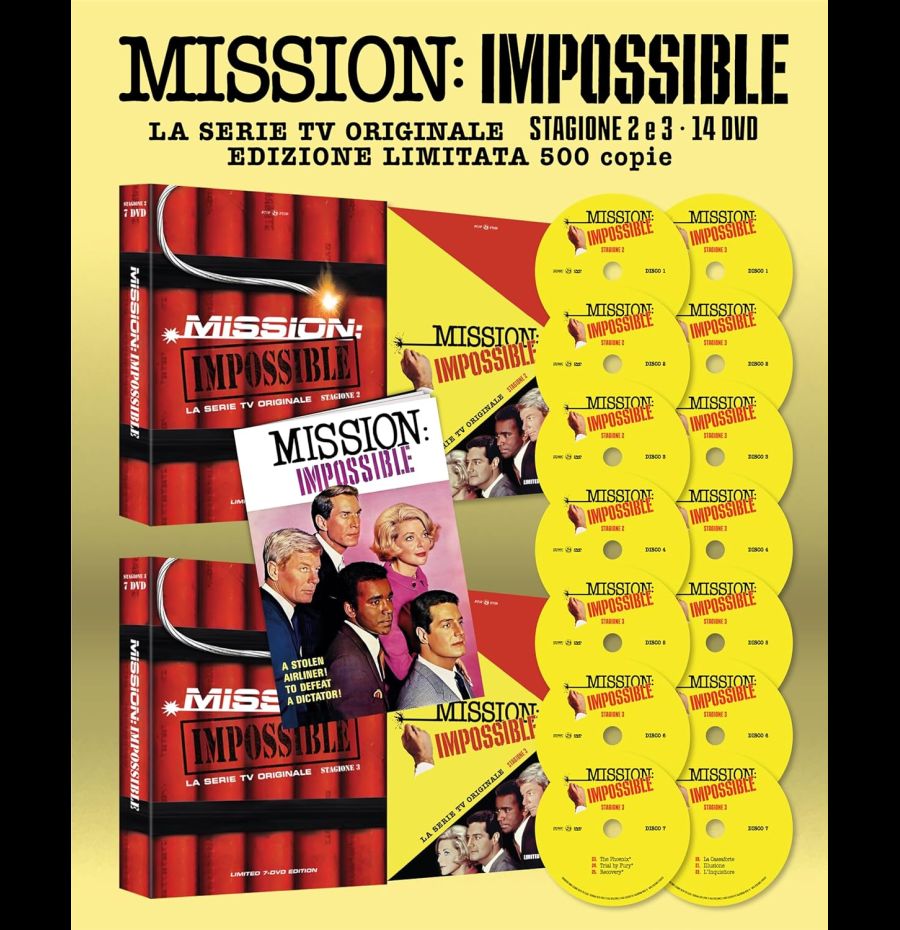 Mission: Impossible - Serie TV - Stagione 02-03 (14 Dvd) (Limited Edition 500 Copie)