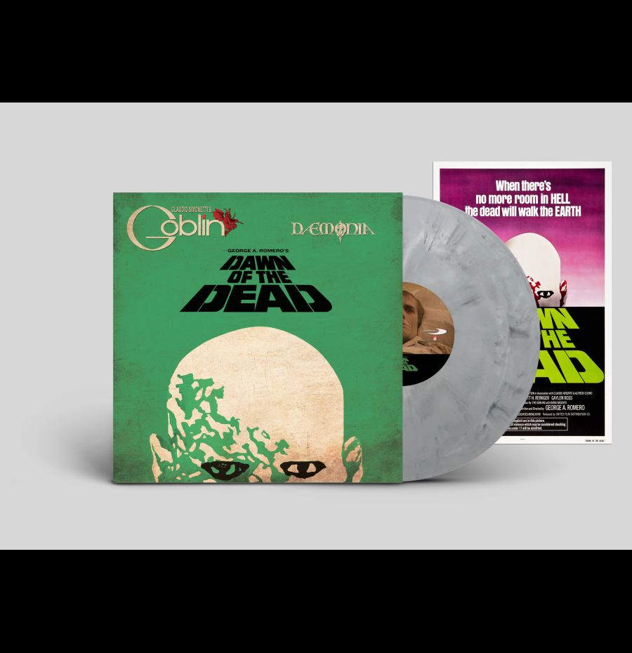 Claudio Simonetti’s Goblin – Of the Dead Soundtrack Limited Grey Vinyl Plus Poster